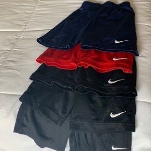 Lot of boys size 5/6 Nike shorts